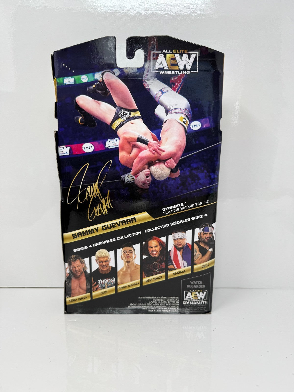 Jazwares AEW Unrivaled Series 4 Sammy Guevara Action Figure