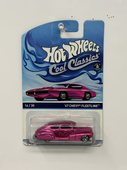 Hot Wheels Cool Classics 1947 Chevrolet Fleetline 1:64 Diecast Pink