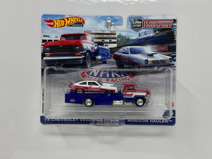 Hot Wheels Premium Team Transport #34 1974 Chevrolet Vega Pro Stock Horizon Hauler 1:64 Diecast