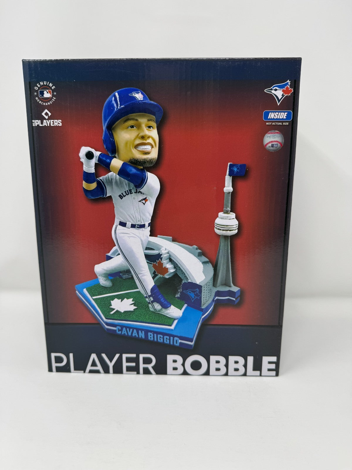 FOCO MLB Toronto Blue Jays Cavan Biggio "Stadium Facade" Bobblehead