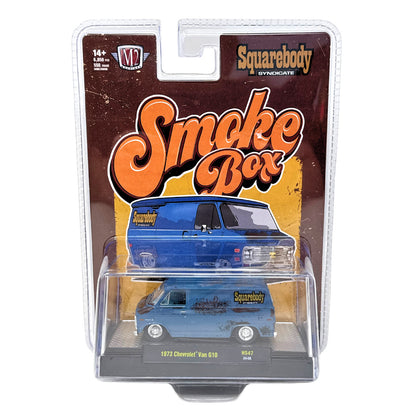 M2 Machines Squarebody Syndicate 1973 Chevrolet Van G10 Smoke Box 1:64 Diecast