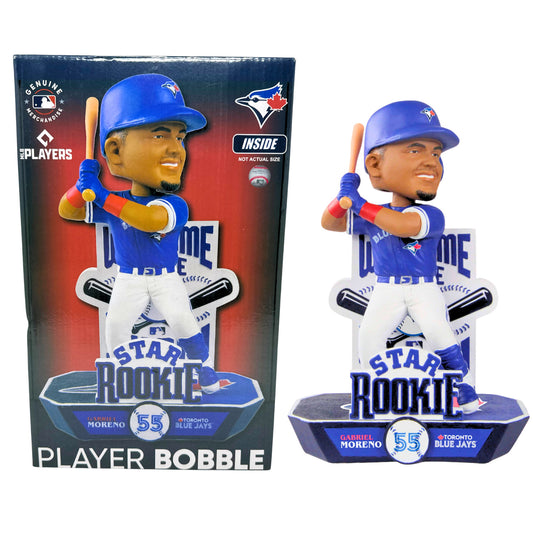 FOCO MLB Toronto Blue Jays Gabriel Moreno Star Rookie Prospect Bobblehead