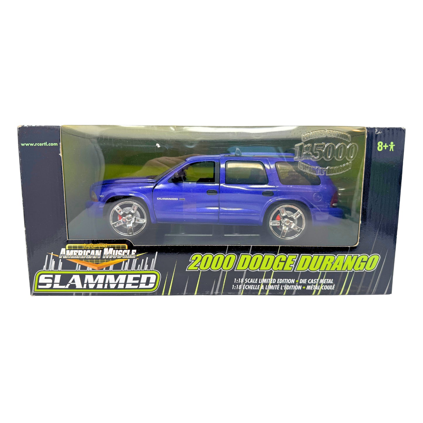 Ertl American Muscle Slammed 2000 Dodge Durango 1:18 Diecast