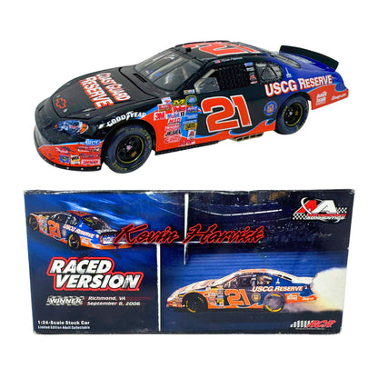 Action NASCAR #21 Kevin Harvick Coast Guard 2006 Richmond Win RV 1:24 Diecast