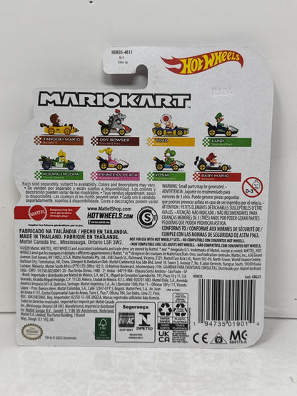 Hot Wheels Mario Kart Toad Mach 8 1:64 Diecast