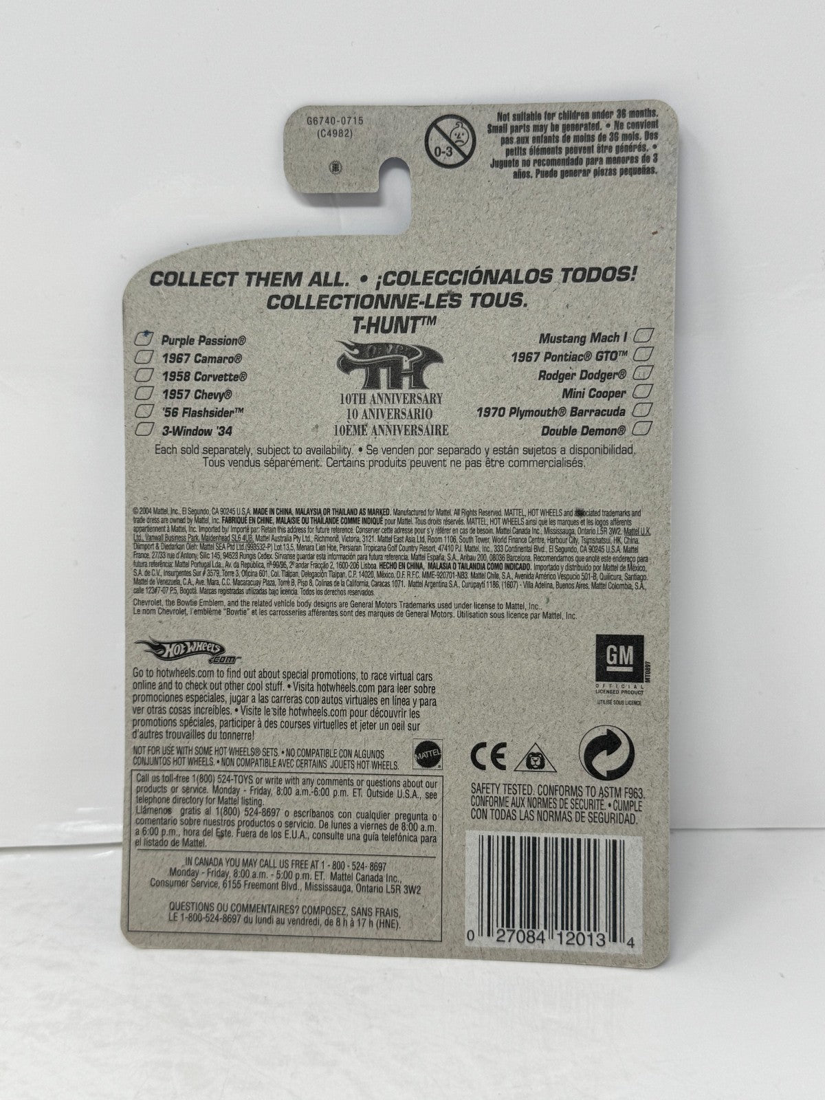 Hot Wheels Treasure Hunt 1956 Flashsider Real Riders 1:64 Diecast