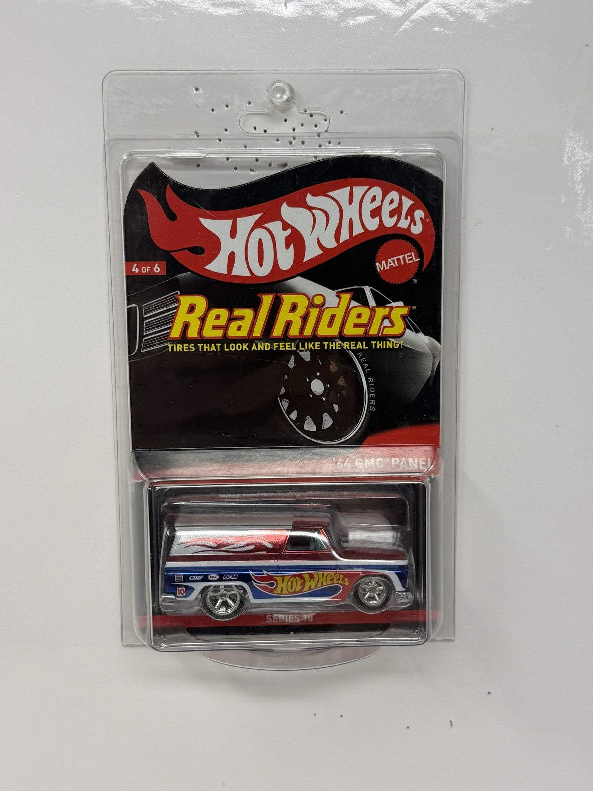 Hot Wheels Real Riders Series 10 1964 GMC Panel 1:64 Diecast 1283/4000