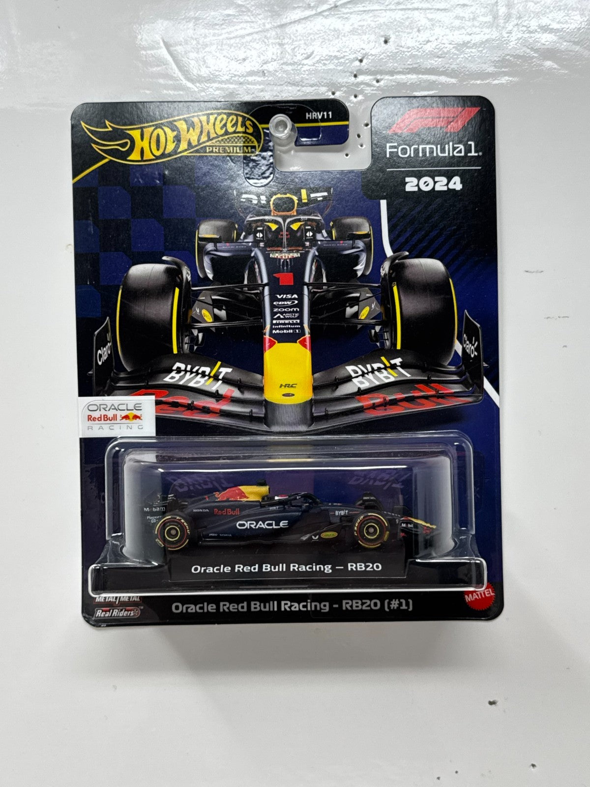 Hot Wheels Premium Formula One Oracle Red Bull Racing RB20 #1 1:64 Diecast