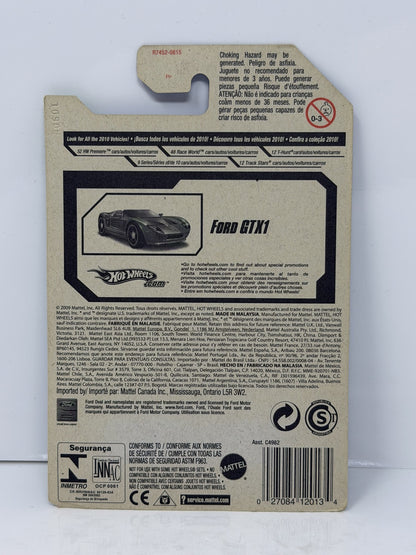 Hot Wheels Super Treasure Hunt Ford GTX1 Treasure Hunts 1:64 Diecast STH