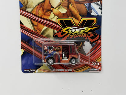 Hot Wheels Street Fighter V Bread Box 1:64 Diecast Real Riders