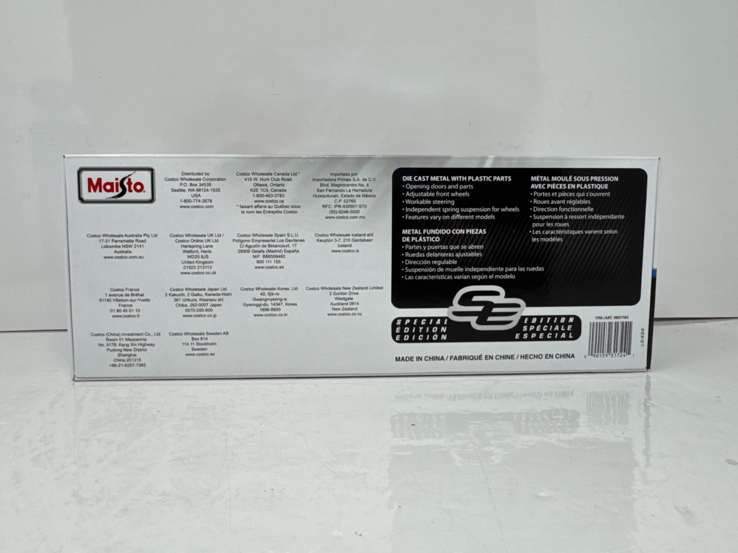 Maisto Ferrari 296 GTB Special Edition 1:18 Diecast