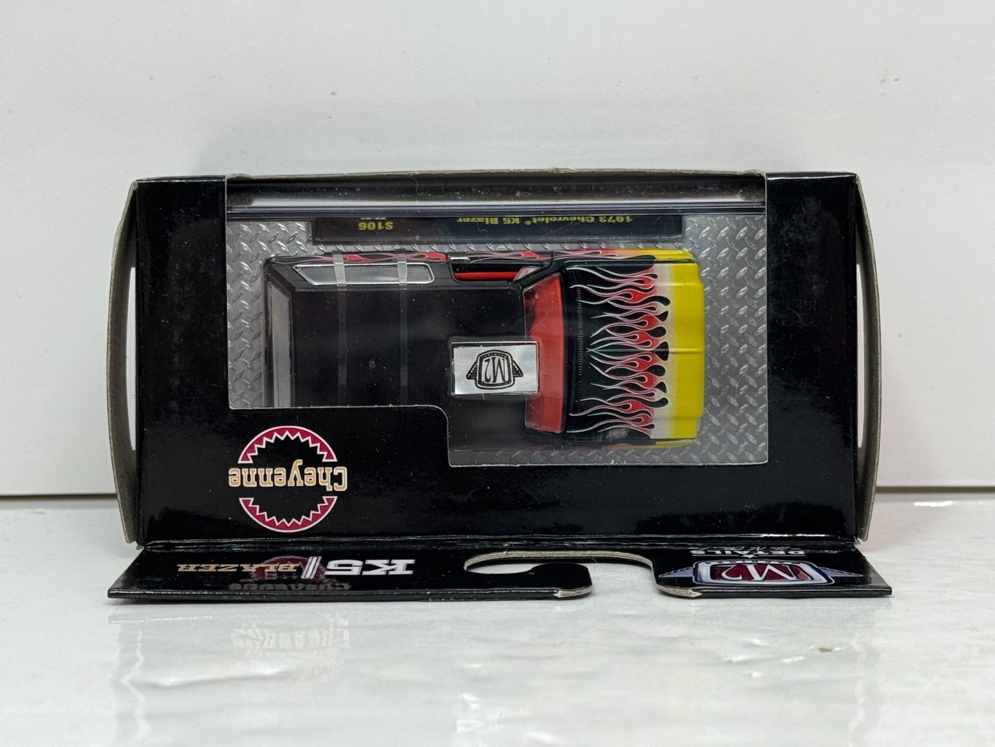 M2 Machines Flames 1973 Chevrolet K5 Blazer 1:64 Diecast