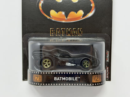 Hot Wheels Retro Entertainment Batman 1989 Batmobile 1:64 Diecast Black