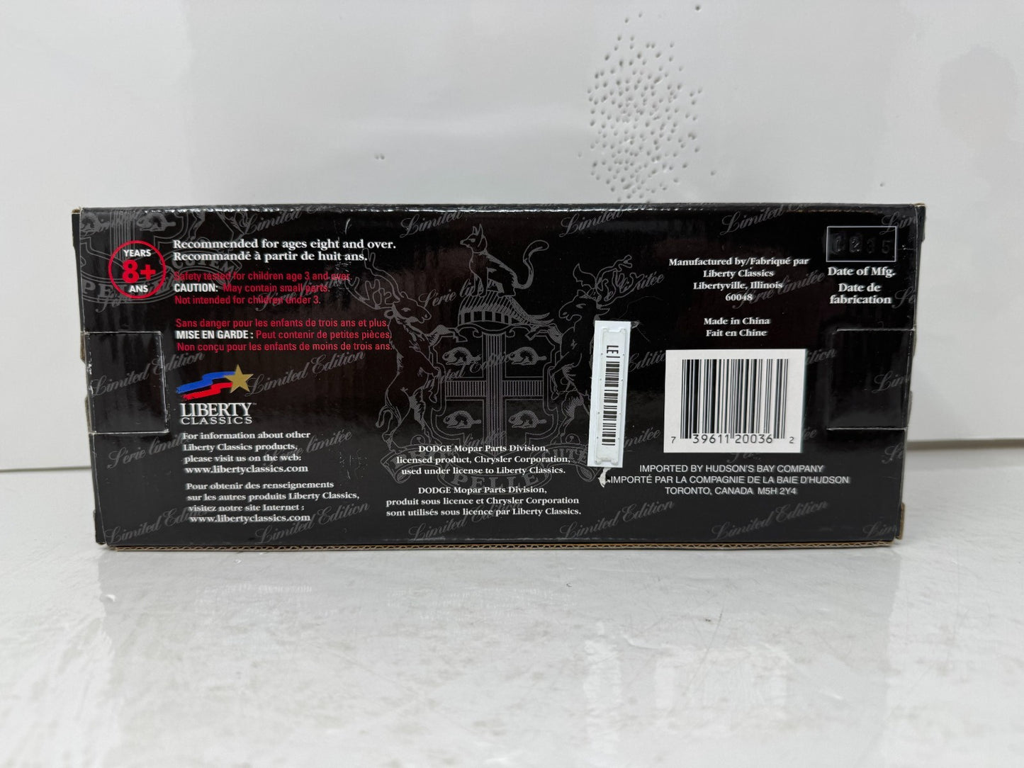 Liberty Classics Hudson's Bay 1936 Dodge Panel Van 1:25 Diecast Coin Bank