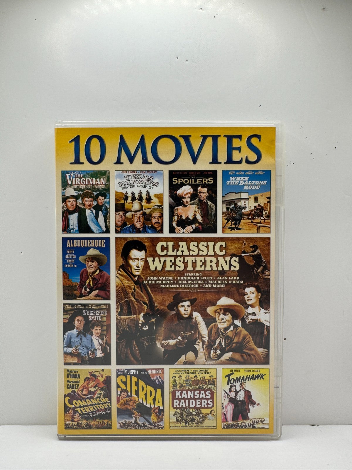 Classic Westerns 10-Movie Collection (DVD) Western