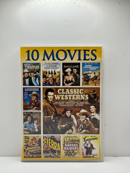 Classic Westerns 10-Movie Collection (DVD) Western