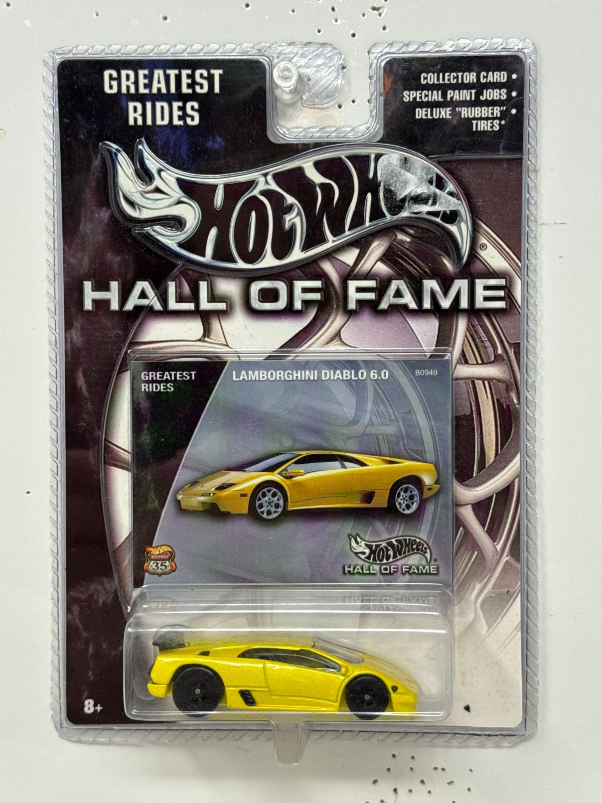 Hot Wheels Hall of Fame Lamborghini Diablo 6.0 Greatest Rides 1:64 Diecast