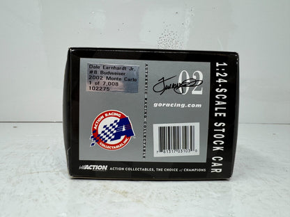 Action NASCAR #8 Dale Earnhardt Jr Budweiser 2002 Monte Carlo 1:24 Diecast