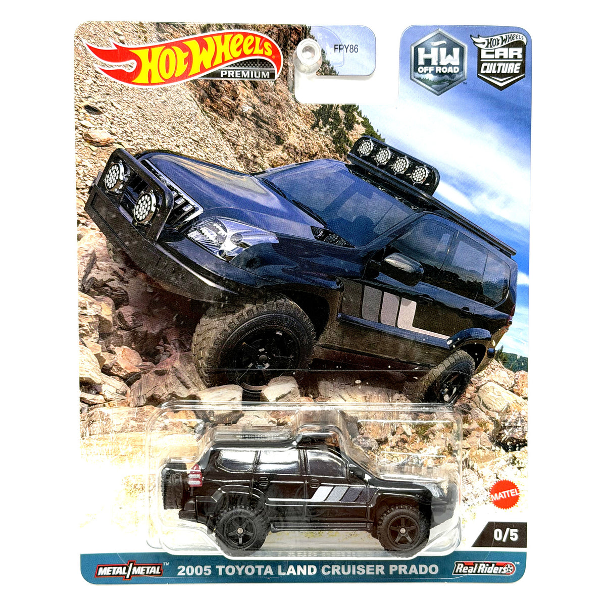 Hot Wheels Premium Off Road 2005 Toyota Land Cruiser CHASE 0/5 1:64 Diecast