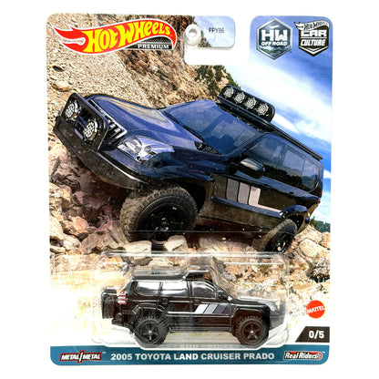 Hot Wheels Premium Off Road 2005 Toyota Land Cruiser CHASE 0/5 1:64 Diecast