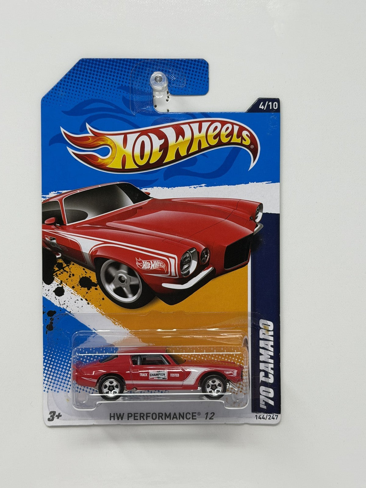Hot Wheels HW Performance 1970 Chevrolet Camaro 1:64 Diecast Red