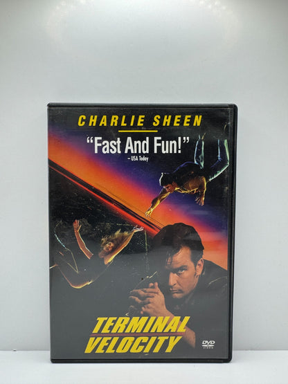 Terminal Velocity (DVD) Charlie Sheen Action