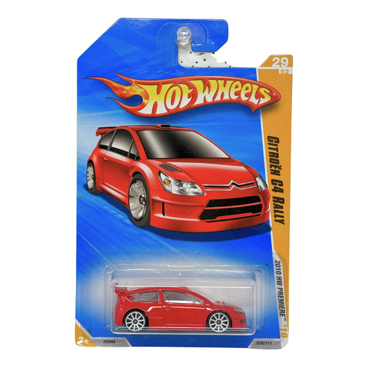 Hot Wheels HW Premiere 2010 Citroen C4 Rally 1:64 Diecast