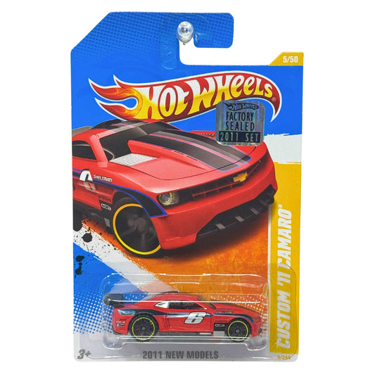 Hot Wheels New Models Custom 2011 Camaro 1:64 Diecast Factory Sealed Red