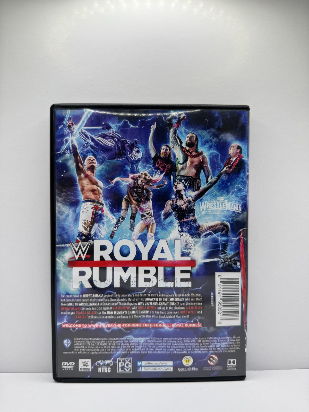 WWE: Royal Rumble 2023 (DVD) WWE Wrestling