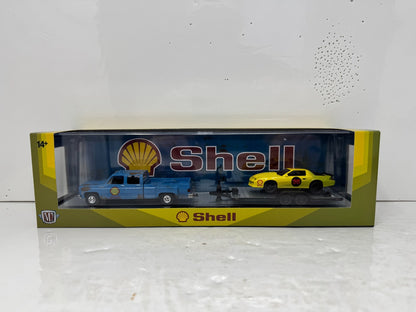 M2 Machines Shell 1977 Chevrolet Cheyenne Super 30 & Camaro IROC-Z 1:64 Diecast