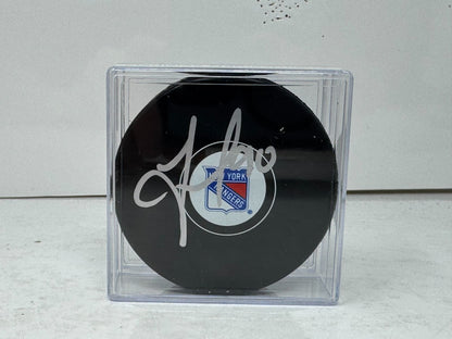 Vladislav Namestnikov New York Rangers Signed NHL Autograph Puck Silver Auto