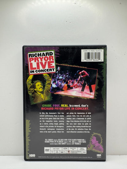 Richard Pryor Live in Concert (DVD) Comedy