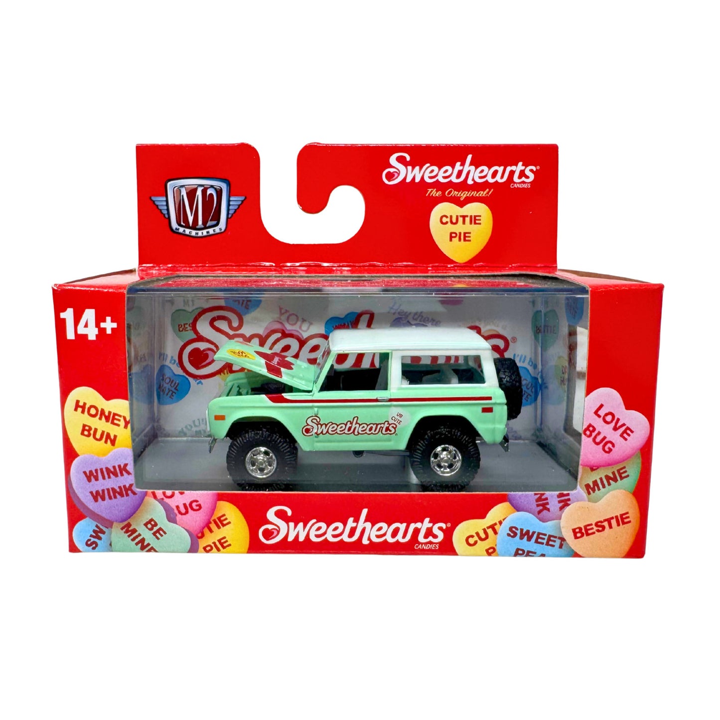 M2 Machines Sweethearts 1976 Ford Bronco 1:64 Diecast