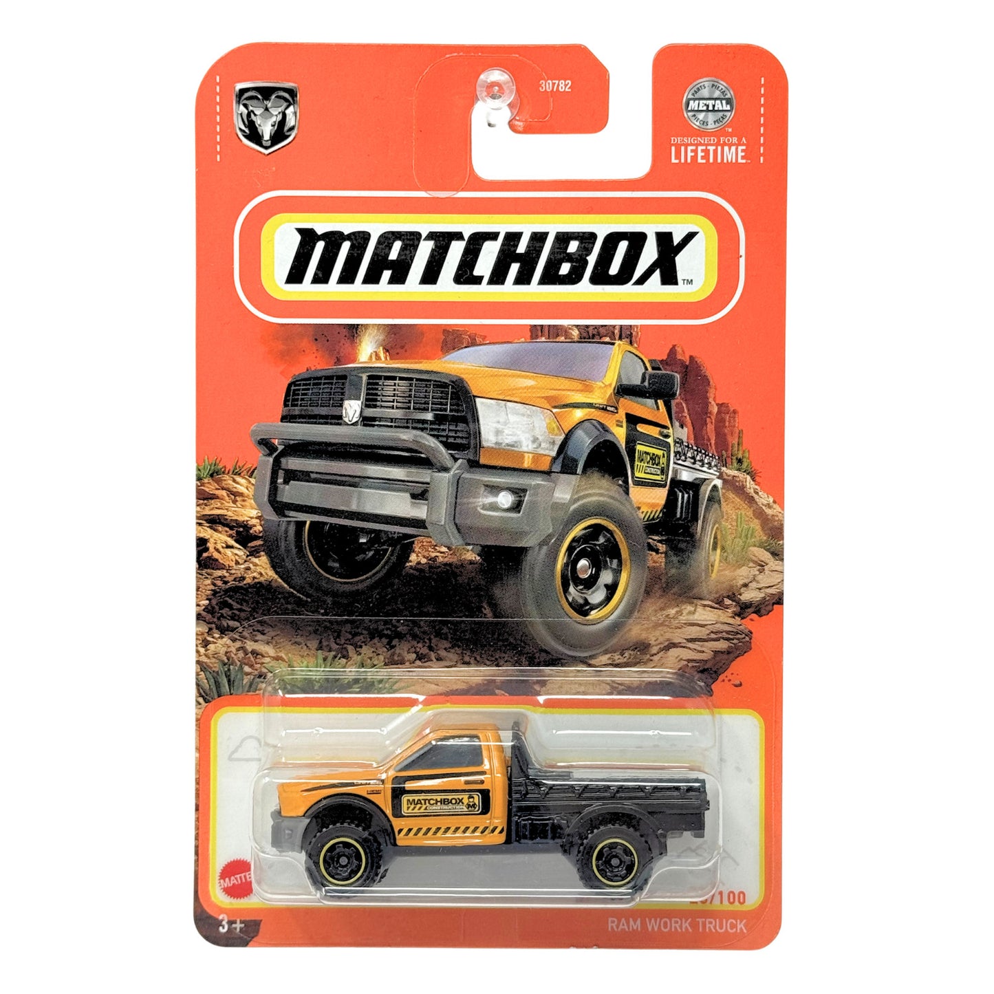 Matchbox Ram Work Truck 1:64 Diecast
