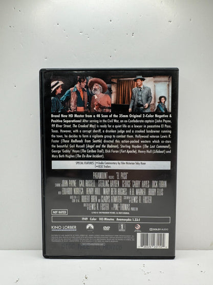El Paso (DVD) Western Kino Lorber