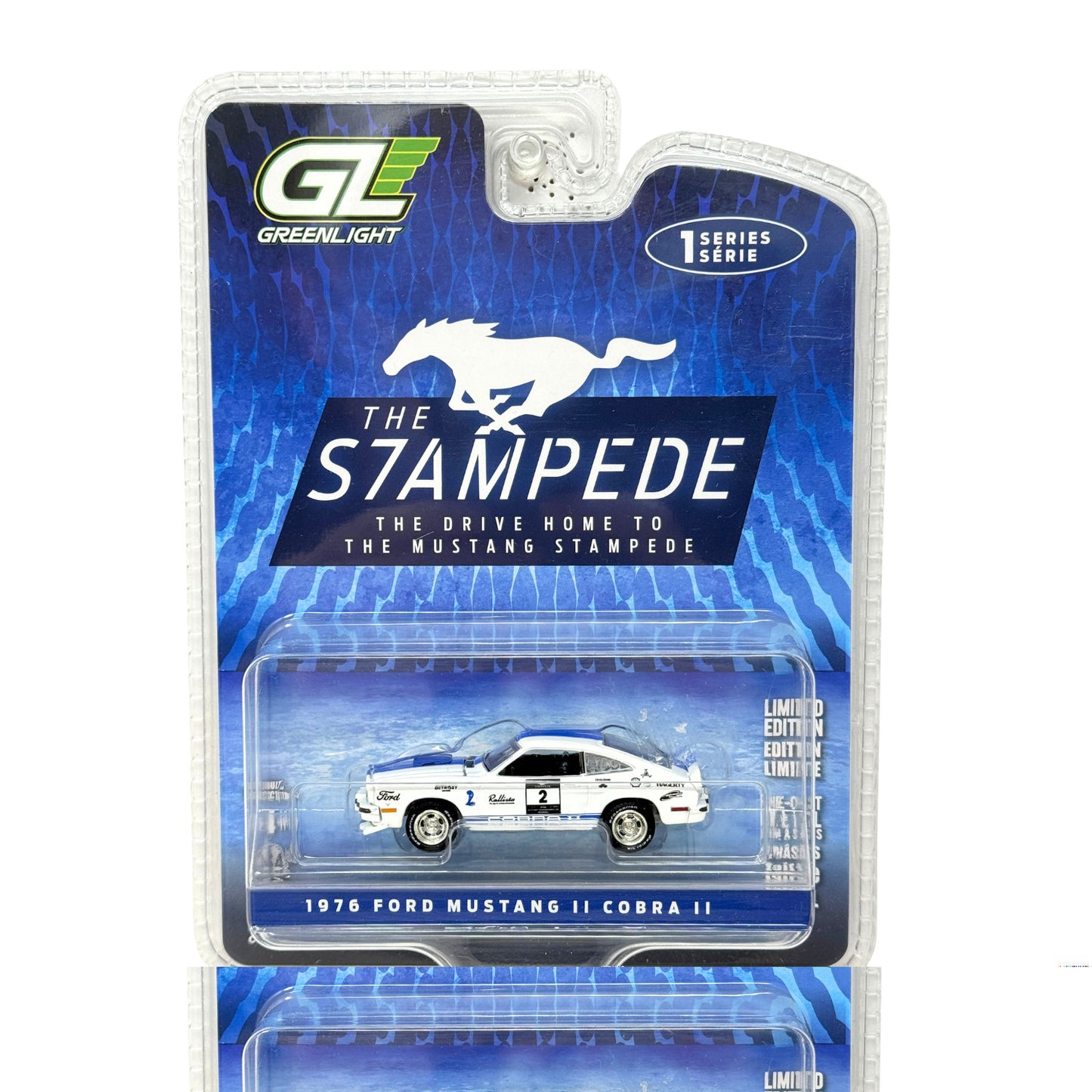 Greenlight Stampede 1976 Ford Mustang II Cobra II 1:64 Diecast
