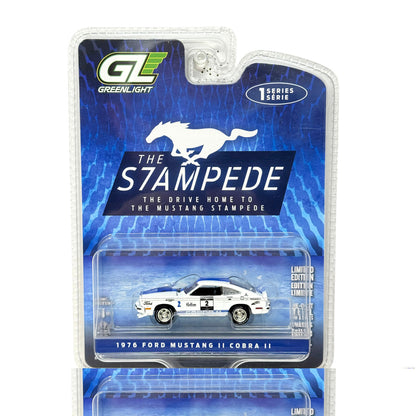 Greenlight Stampede 1976 Ford Mustang II Cobra II 1:64 Diecast
