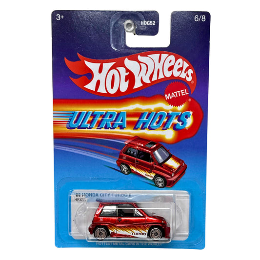 Hot Wheels Ultra Hots 1985 Honda City Turbo II JDM 1:64 Diecast