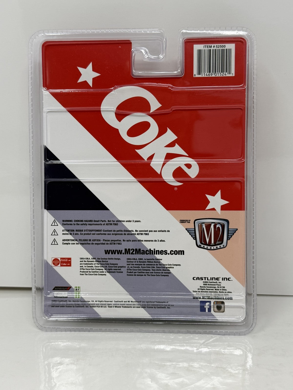 M2 Machines Coke 1966 Dodge Charger Gasser CHASE 1:64 Diecast Red
