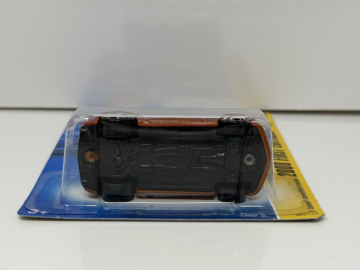 Hot Wheels 2008 First Editions Camaro Convertible Concept 1:64 Diecast Orange