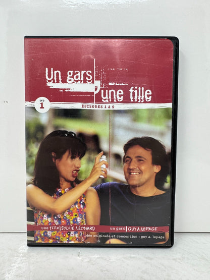 Un gars une fille: Season 1-10 (DVD) TV Series Good Condition!!!