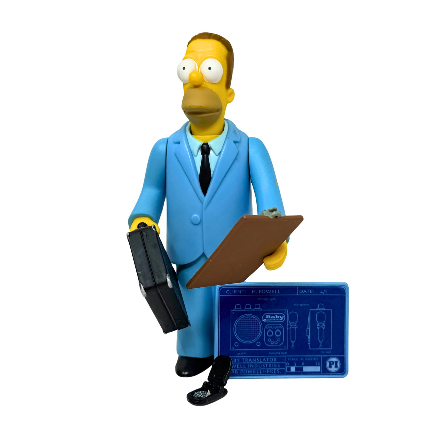 Simpsons World of Springfield Herbert Powell Figure Playmates