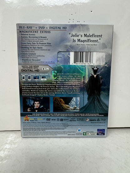 Maleficent (Blu-ray) Disney Angelina Jolie Fantasy Adventure Movie