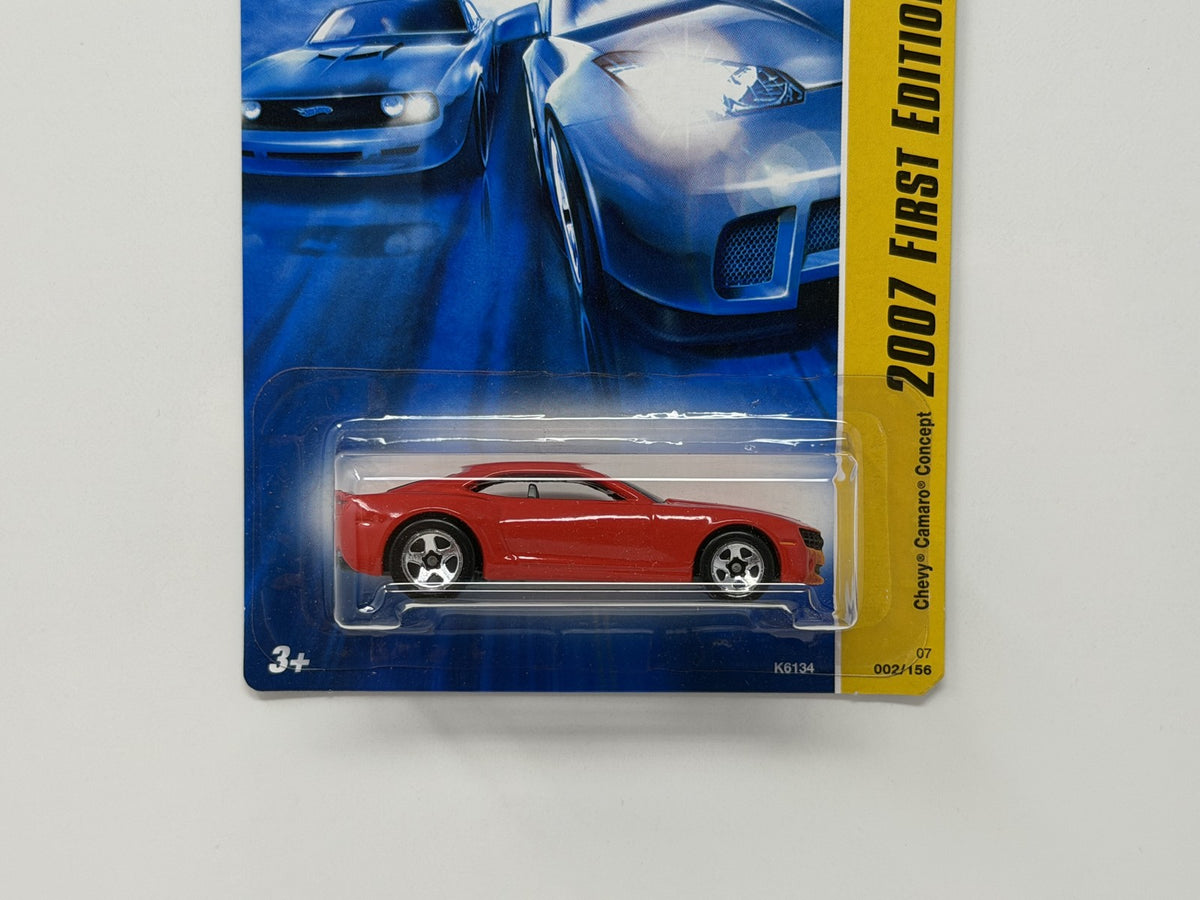 Hot Wheels 2007 First Editions Chevrolet Camaro Concept 1:64 Diecast Red
