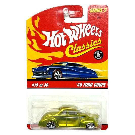 Hot Wheels Classics Series 2 1940 Ford Coupe 1:64 Diecast Antifreeze