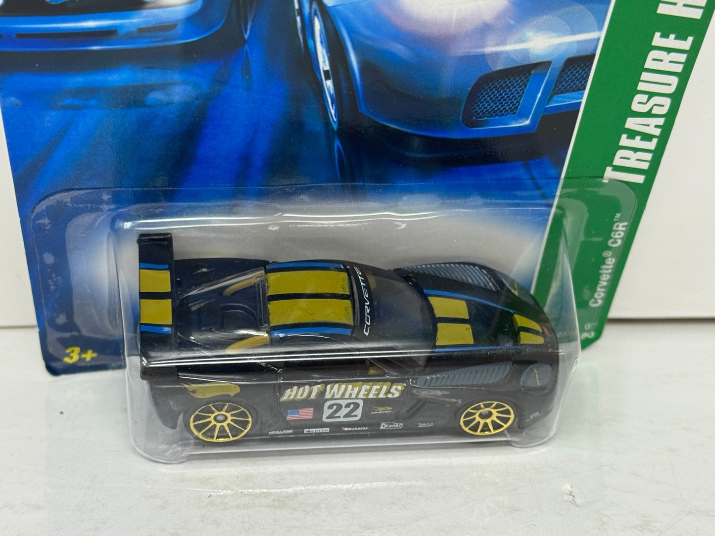 Hot Wheels Treasure Hunt Chevy Corvette C6R 1:64 Diecast