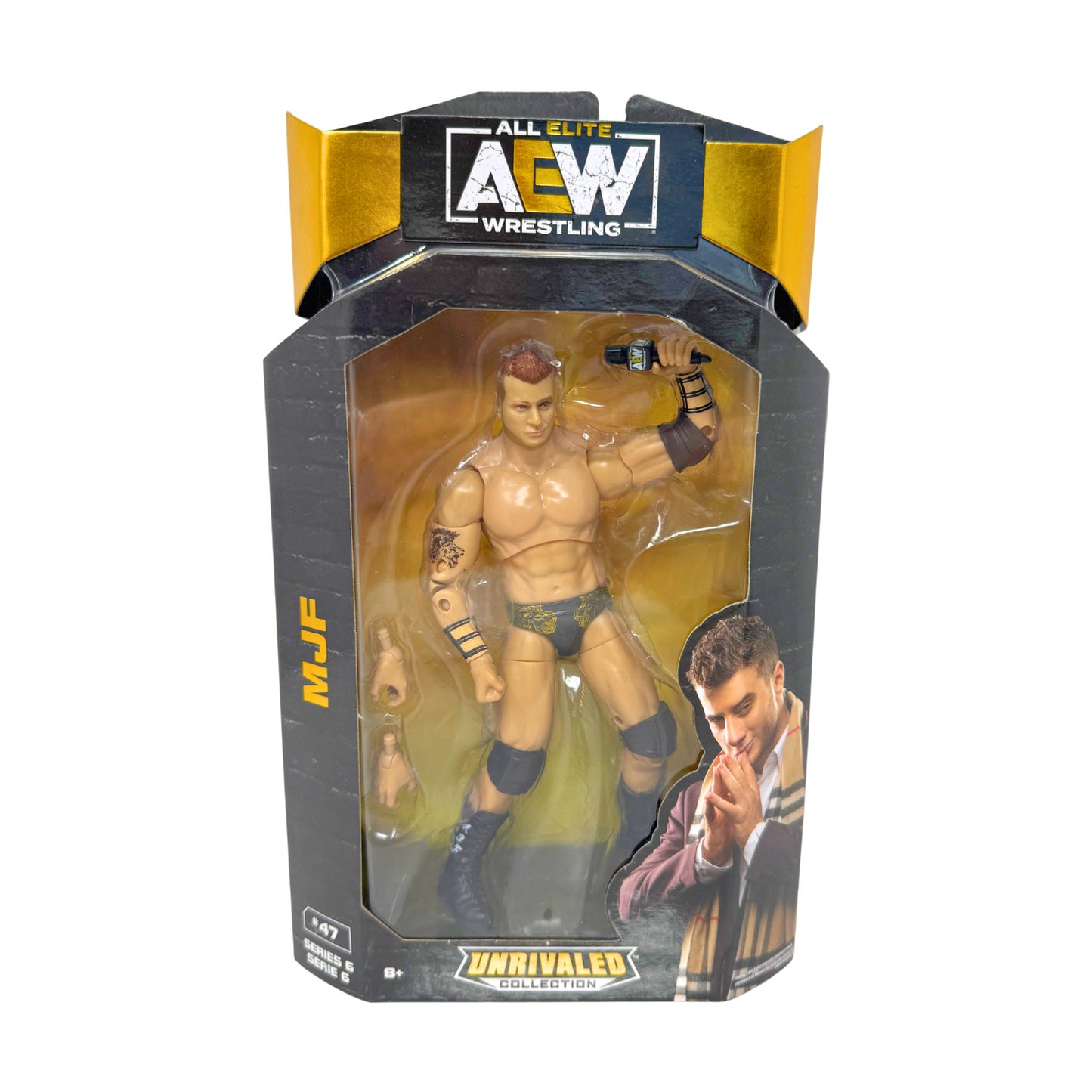 Jazwares AEW Unrivaled Series 6 MJF Action Figure