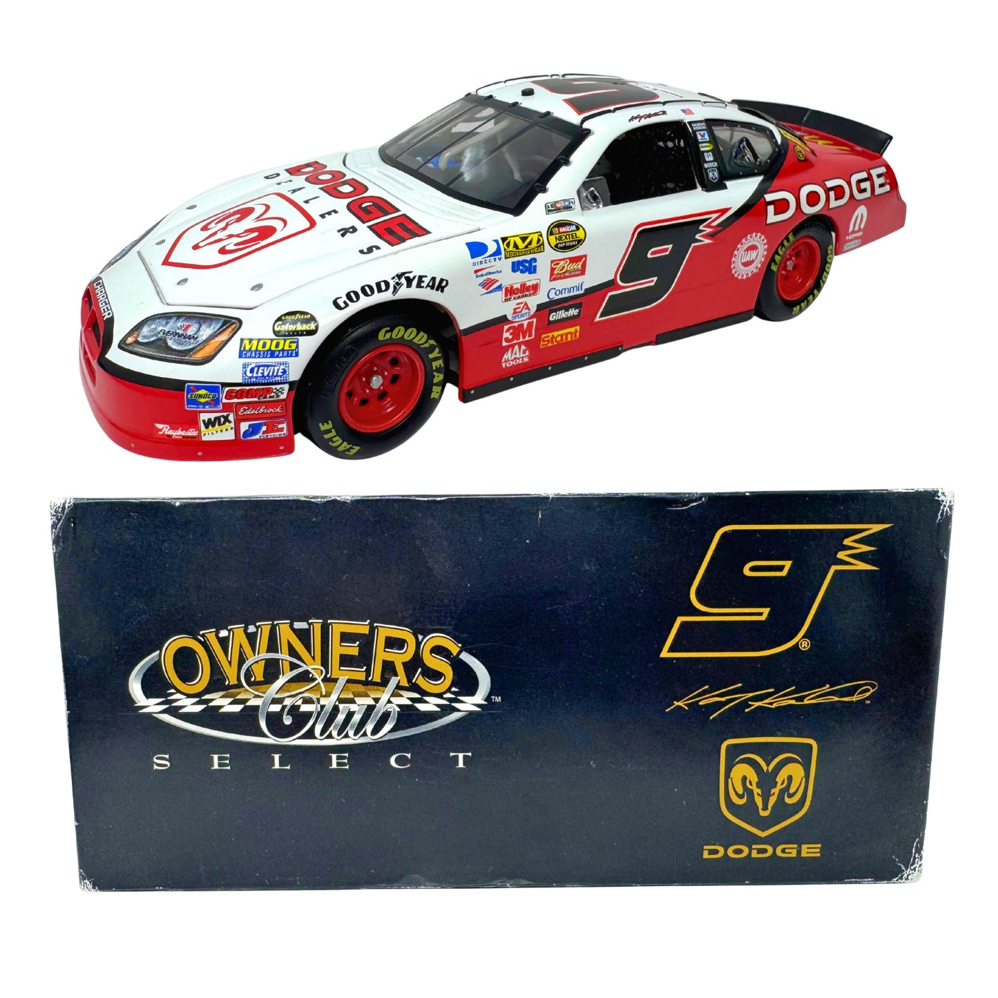 Action NASCAR Kasey Kahne #9 Owners Club Select 2007 Dodge Charger 1:24 Diecast