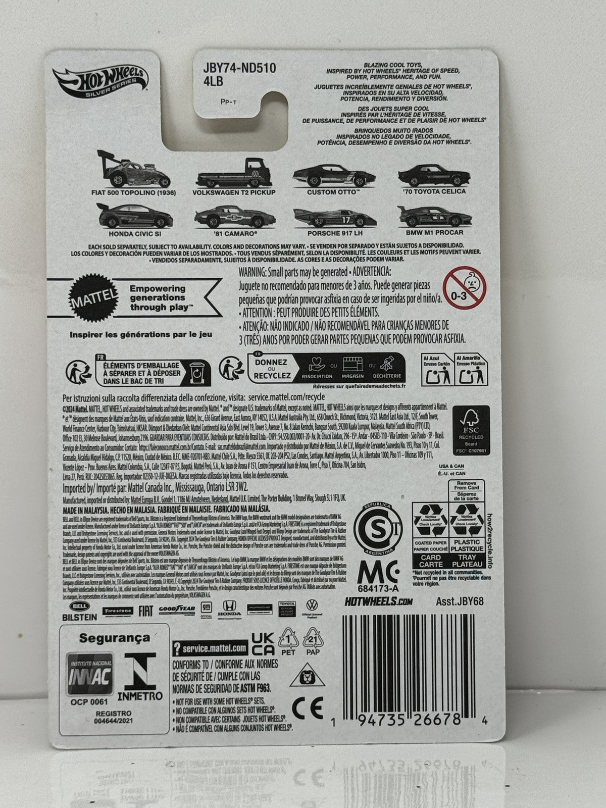 Hot Wheels The Hot Ones 1981 Chevrolet Camaro 1:64 Diecast