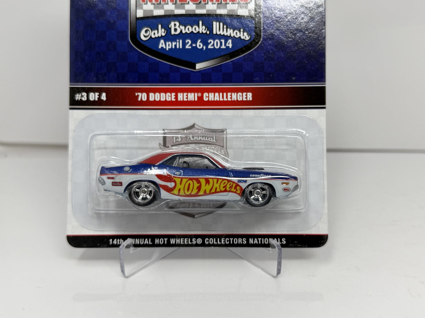 Hot Wheels 2014 Collectors Nationals 1970 Dodge Hemi Challenger 1:64 Diecast
